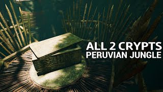 All Peruvian Jungle Crypts  Shadow of the Tomb Raider [upl. by Ailes]