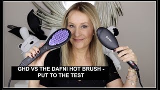 GHD VS DAFNI HOT SMOOTHING BRUSHES PUT TO THE TEST [upl. by Crin518]