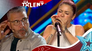 Lo que hace con la ARMÓNICA es algo inaudito  Audiciones 10  Got Talent España 2023 [upl. by Adnahsor]