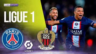 PSG vs Nice  LIGUE 1 HIGHLIGHTS  10012022  beIN SPORTS USA [upl. by Annamaria682]