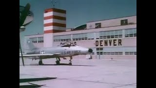 F100 Super Sabres of the Colorado Air National Guard [upl. by Clyde]