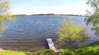 Chetek Wisconsin Vacation Lake Cabin Rental [upl. by Derdle]