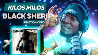 Black Sherif  Kilos Milos  REACTION VIDEO [upl. by Aidnac]