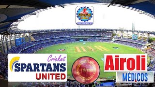 Cricket SPARTANS UNITED Jr Vs Airoli I TMCC 2022 I League Match I 20 Mar 2022 I BNN College [upl. by Narod]