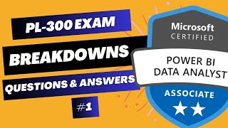 1 PL300 Breakdown an Exam Question 2024 Splitting Columns [upl. by Anav]