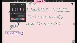 Input taking in Arrays [upl. by Callista382]