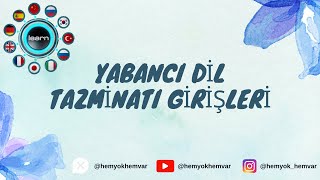 Yabancı dil tazminatı girişleri KBS yabancı dil tazminatı ve giriş işlemleri nasıl yapılır kbs [upl. by Trellas382]