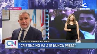 Confirman la condena a 6 años de prisión para CFK  Luis Juez Senador Nacional [upl. by Ardnait]