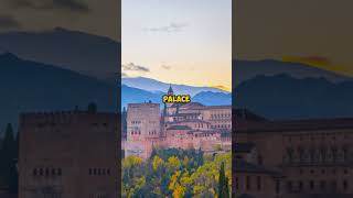 Did you know the Alhambra in Spain was once a royal palace and fortress shorts vial spain [upl. by Kavanaugh]