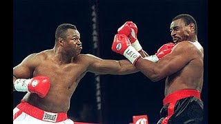 OLIVER McCALL v LARRY HOLMES APRIL 8th 1995 LIVE [upl. by Tteltrab]