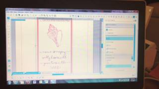 DIY Print and Cut wedding invitations tutorial using Silhouette CAMEO® SVG File w Seashells below [upl. by Anrapa742]