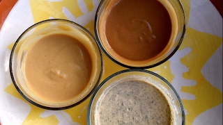 Vegan Tahini Salad Dressing Three Ways [upl. by Valerie888]