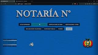 TUTORIAL DE USO DE SISTEMA PARA NOTARIASUIF [upl. by Dyraj]