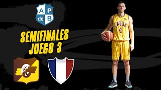 Semifinales APB  Juego 3  Unión Vecinal vs Platense [upl. by Beka]