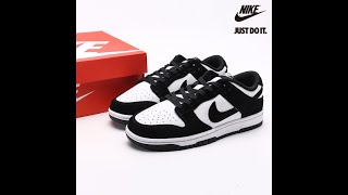 Nike Dunk Low SE Suede Panda FQ8249100 [upl. by Araiet]