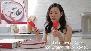 Chefn Sweet Spot Ice Cream Maker Product Review  Angel Wongs Kitchen [upl. by Minoru]