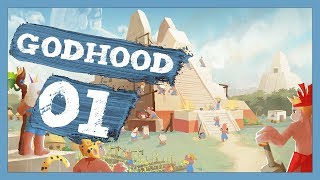 quotGod Game Goodnessquot Godhood Gameplay PC Lets Play Part 1 [upl. by Anstus137]