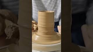 pottery asmr minipottery satisfaction potteryclay experience 陶器 keramik potterywheel art [upl. by Munster]