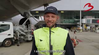 Brussels Airport creates 85000 direct and indirect jobs [upl. by Ahsirahc400]