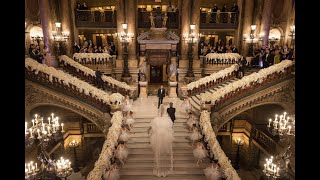 Watch this breathtaking bridal entrance at Opera garnier Paris [upl. by Anirtek90]