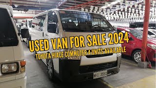 Car for sale philippines  Available Ngayon Toyota Hiace Commuter Van [upl. by Llirrem]