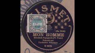 Dajos Bela quot Mon Homme quot 1920 [upl. by Dunseath]