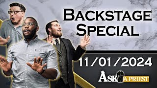 Backstage Special with the Producers of Ask A Priest [upl. by Zaneski]