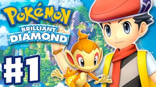 Pokemon Brilliant Diamond and Shining Pearl  Gameplay Walkthrough Part 1  Sinnoh Region Intro [upl. by Adrien]