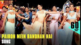 Pairon Mein Bandhan Hai Song  Mohabbatein  Shah Rukh Khan  JatinLalit  Anand Bakshi [upl. by Wincer]