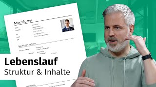 Lebenslauf schreiben Das ist der beste Aufbau für Deinen Lebenslauf [upl. by Rubin]