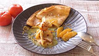 How To Make Crêpes Suzette  and Crêpes Flambées   part 2 [upl. by Shelbi31]