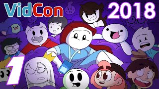 ANIMATION INVASION VidCon 2018 Recap PART 1 [upl. by Oskar]