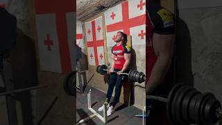 Irakli Zirakashvili 110 Kg Strict Curl armwrestling georgianarmwrestling bicepscurl [upl. by Darius532]