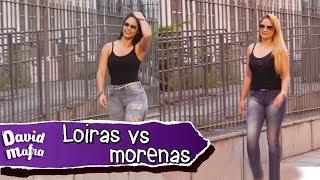 PEGADINHA LOIRA Vs MORENA [upl. by Nyrhtak]