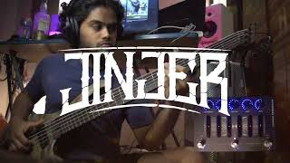 Ape  Jinjer Intro  Bass Cover [upl. by Hi865]