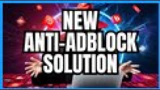 NEW ANTIADBLOCK solution in your nutshell YT [upl. by Eirena]