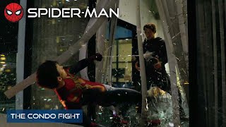 The Condo Fight Scene  SpiderMan No Way Home [upl. by Aelc]