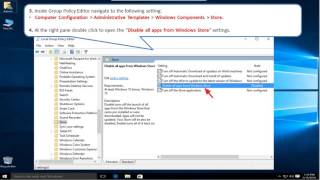 How to Disable Windows Store App in Windows 10 [upl. by Linnell917]