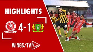 HIGHLIGHTS  Welling United 4 Yeovil Town 1 [upl. by Aisa]