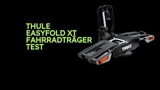 Thule EasyFold XT Fahrradträger Test [upl. by Bej679]