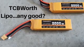 TCBWORTH Lipo batteries Any good [upl. by Aibsel803]