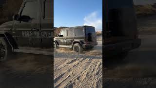 Electric GClass GTurn Test Drive  Mastering OffRoad Adventures with the Mercedes G580 Mercedes [upl. by Holmen]