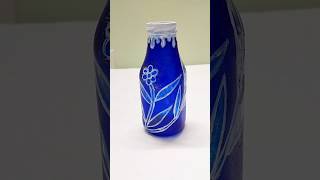 Bottle painting idea artandcraft trendingshort [upl. by Arda136]