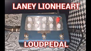 Laney LionheartLoudpedal Tom Quayle 60 Watt Pedalboard Amp Quick Walkthrough [upl. by Cynth]