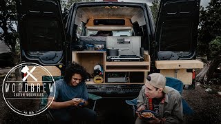 Van Tour Tiny Camper Van That Seats 4 People [upl. by Amo146]