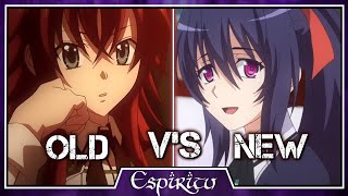 OLD VS NEW DxD Art Style  High School DxD Season 5 amp More [upl. by Strickland]