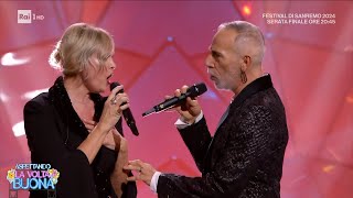 Sanremo 2024 il ritorno dei Jalisse al Festival  La Volta Buona 10022024 [upl. by Woll]