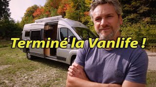 TERMINÉ la VANLIFE ❗️Bilan N°2 de ma vie en fourgonaménagé vienomade nomade  Voyage Voyages [upl. by Collis]