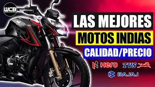 Top 7 Motos INDIAS 2024 🇮🇳 COSTOBENEFICIO  Menos de 60000 PESOS [upl. by Webster]