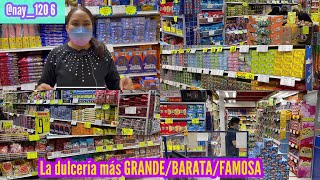 🍭Dulcería más GRANDE BARATA y FAMOSA CDMX  Aquí surten tiendasdulcerías  Venta desde UNA pieza [upl. by Watts]